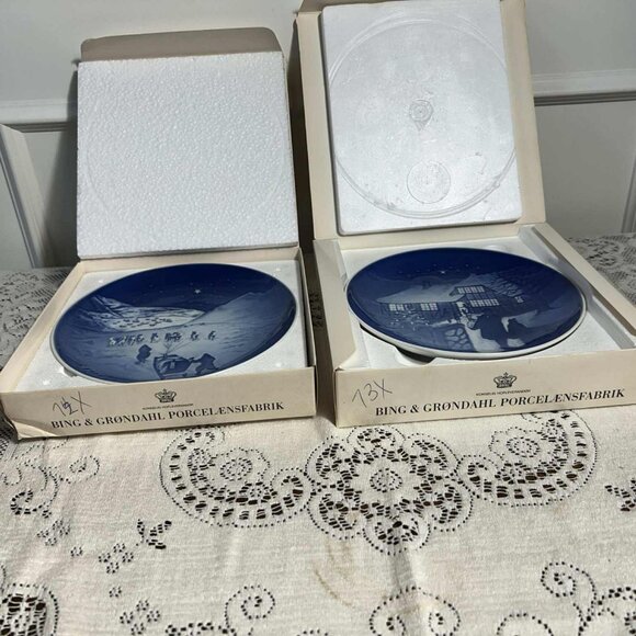 Vintage Bing & Grondahl Jule After Christmas Plates - Picture 2 of 8